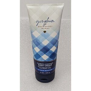 Bath & Body Works Gingham Ultimate Hydration Body Cream 8 Oz  24 Hour Moisture